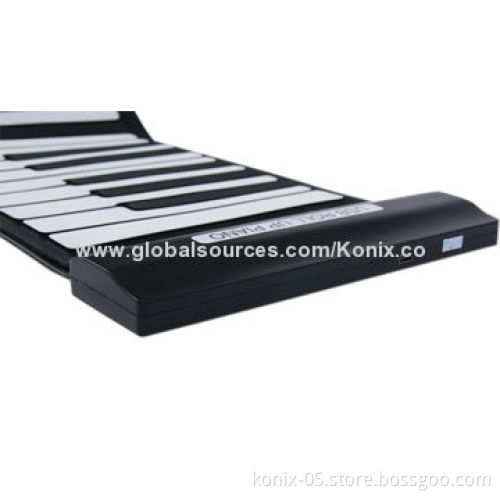 Roll Up Pianos, Made of Silicone, Can be Rolled for Easy Carry